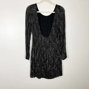 revolve sequin dress Revolve Bronx and Banco Melia Midi Sequin Dress Size Small